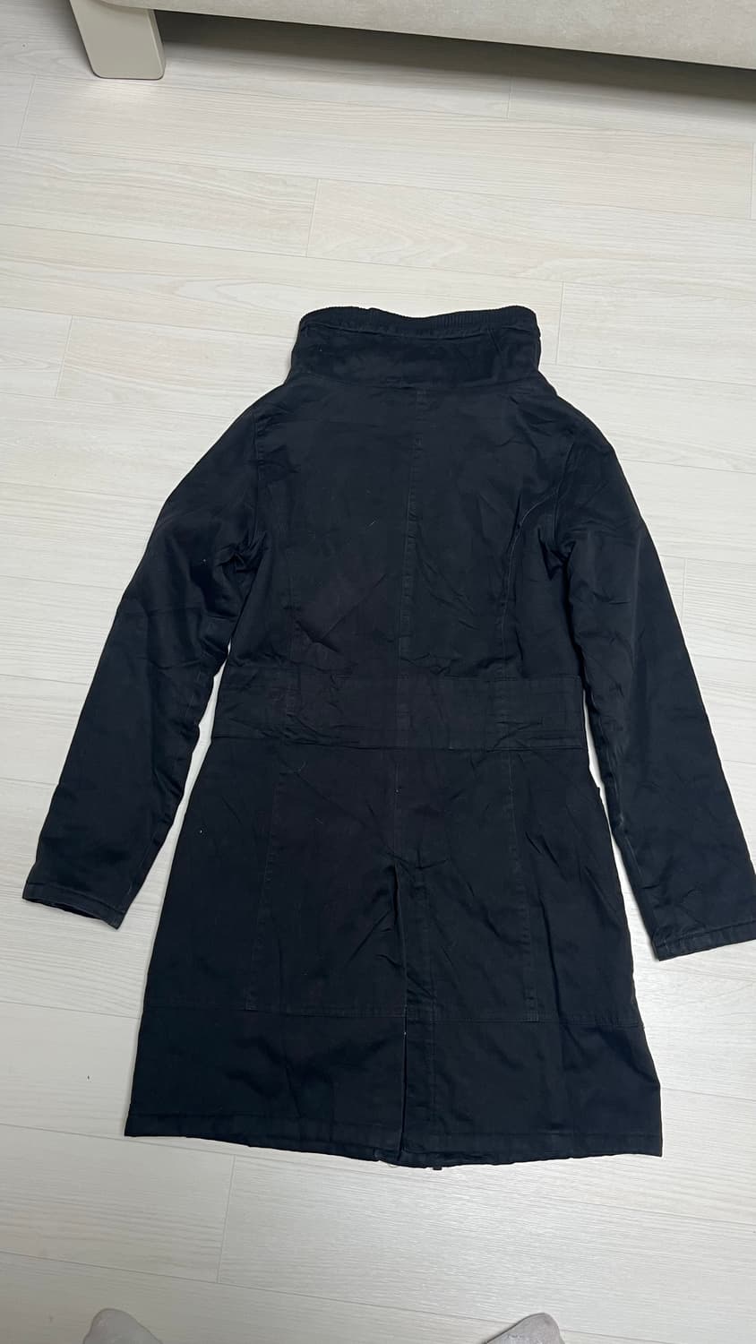 dia깔 honey drop 금장 슬림 롱야상 상품이미지2