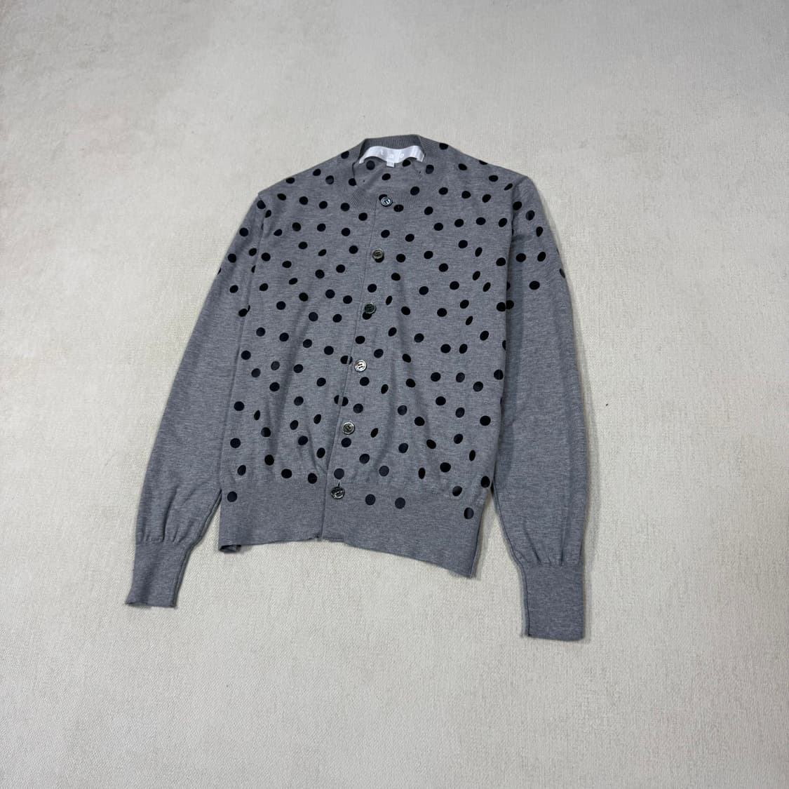 Dot Gray Cardigan 상품이미지2