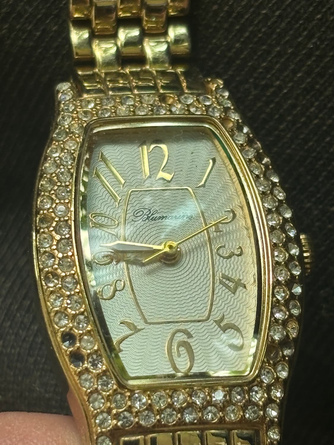 Vintage bluemarine metal jewelry watch 상품이미지3