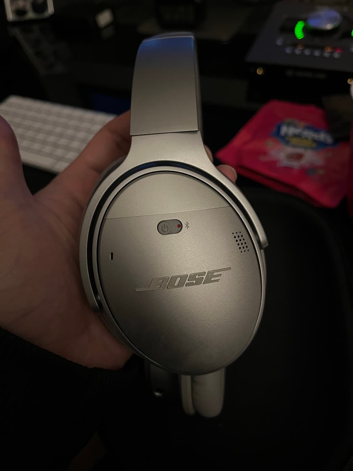 보스 qc35 실버 헤드셋 상품이미지5