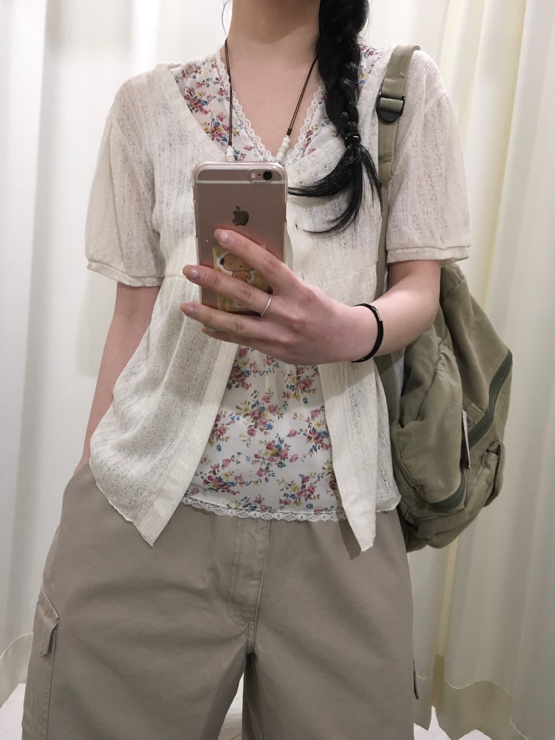 잔꽃 랩 슬리브리스 상품이미지6