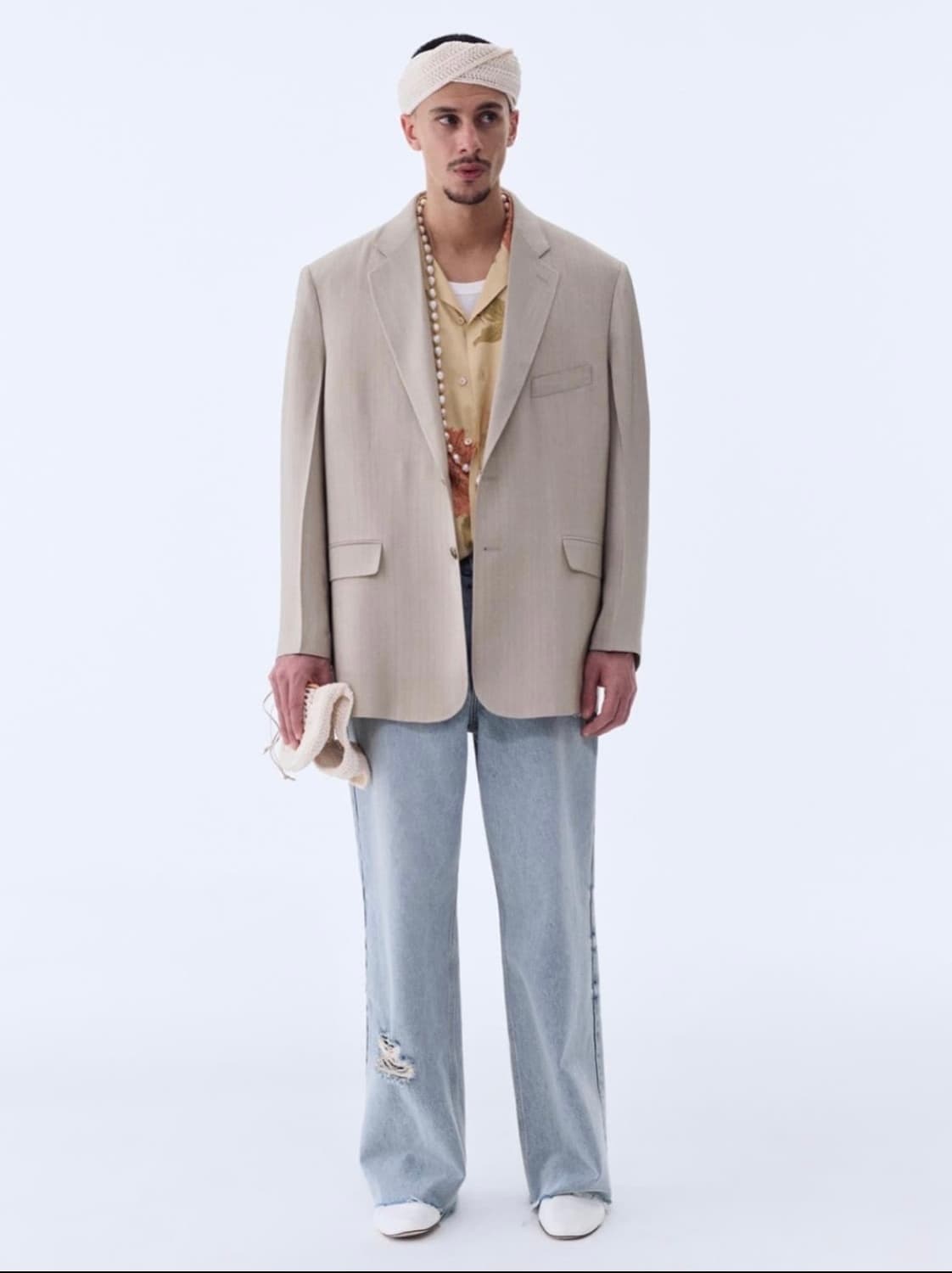 렉토 viscose 80s 자켓 판매 상품이미지5