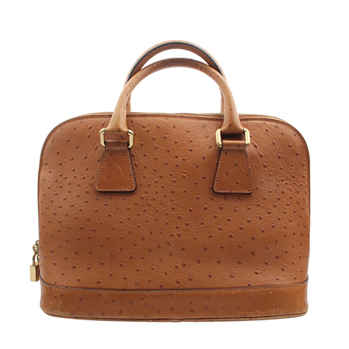 버버리 라이트브라운 오스트리치 토트 겸 숄더백 상품이미지1