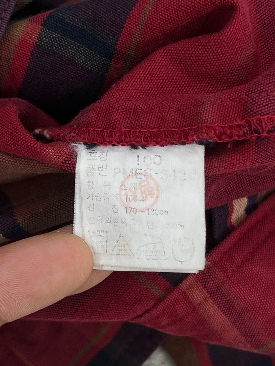 폴로 랄프로렌 90s 빈티지 체크 해링턴 자켓 상품이미지10