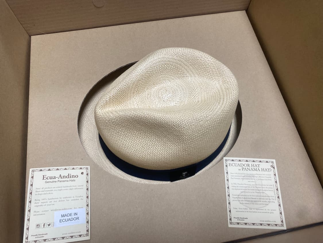 에콴디노 파나마햇 클래식 네추럴 m 상품이미지7