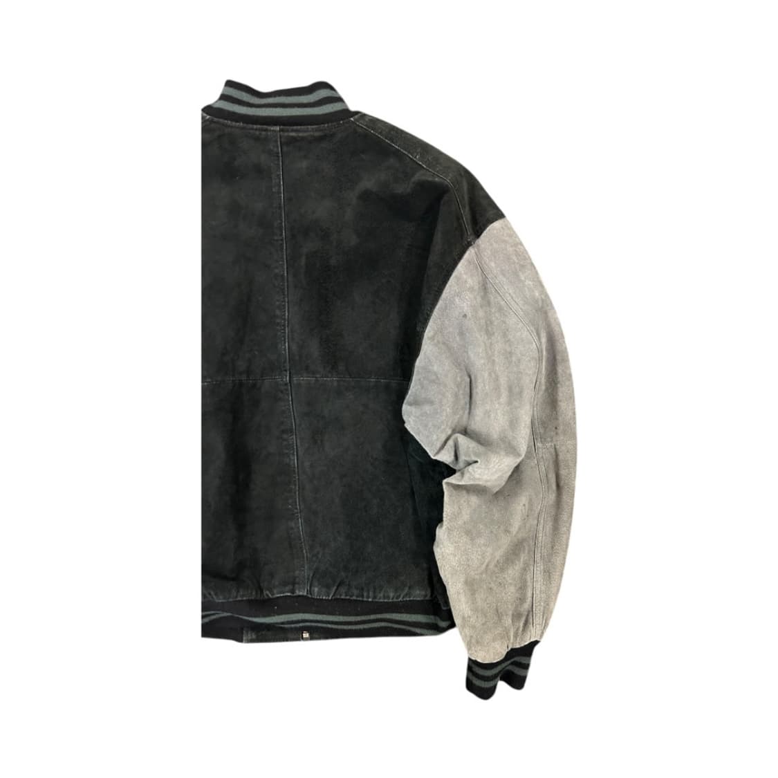 L) 프리컨트리 블랙 레더 스타디움 점퍼 OJ-050 상품이미지5