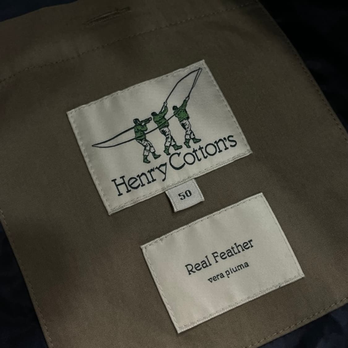 105 헨리코튼 24FW 피그먼트 다운 셔츠  상품이미지3