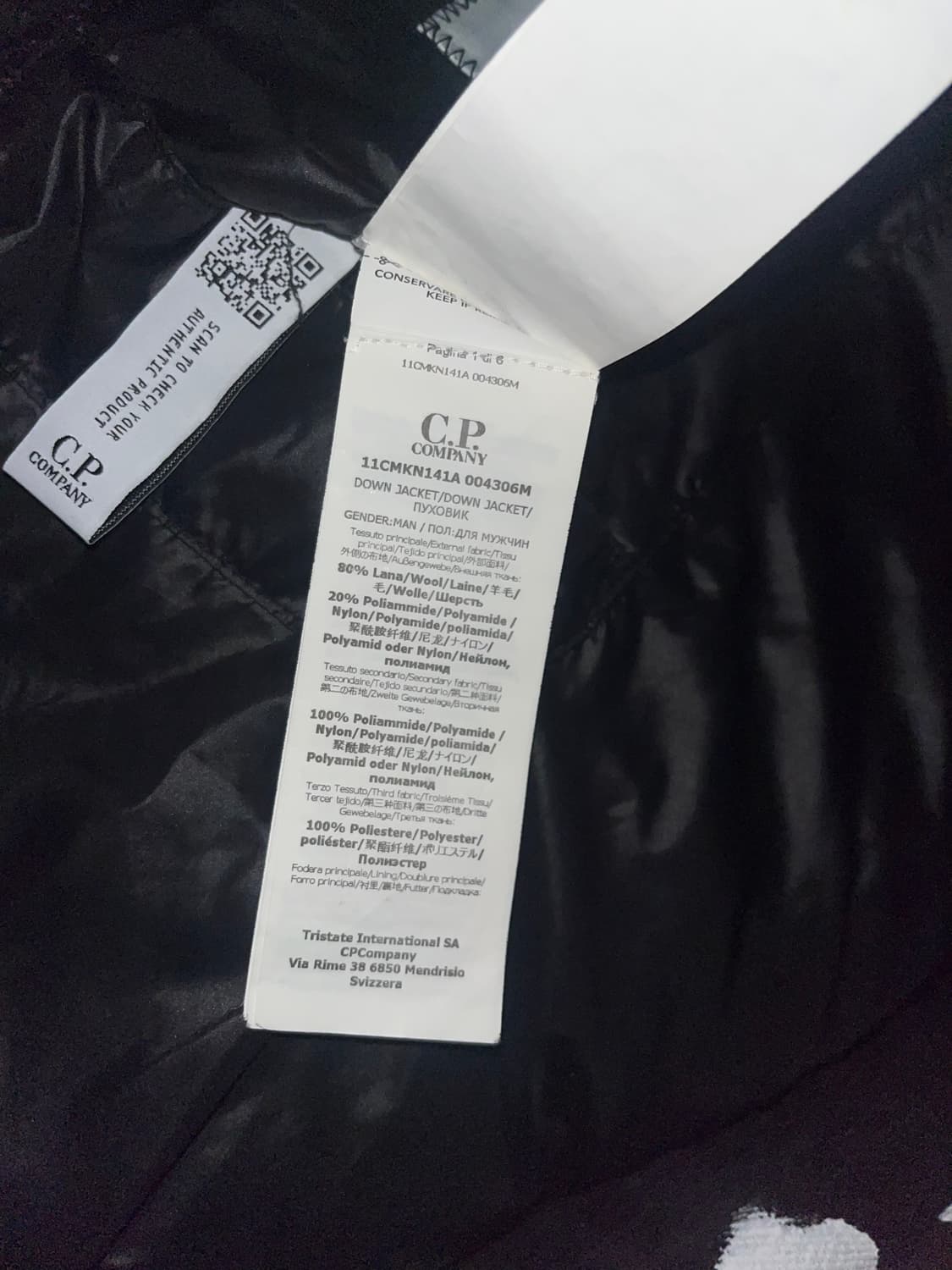 C.P.컴퍼니 니트 패딩 52 상품이미지4