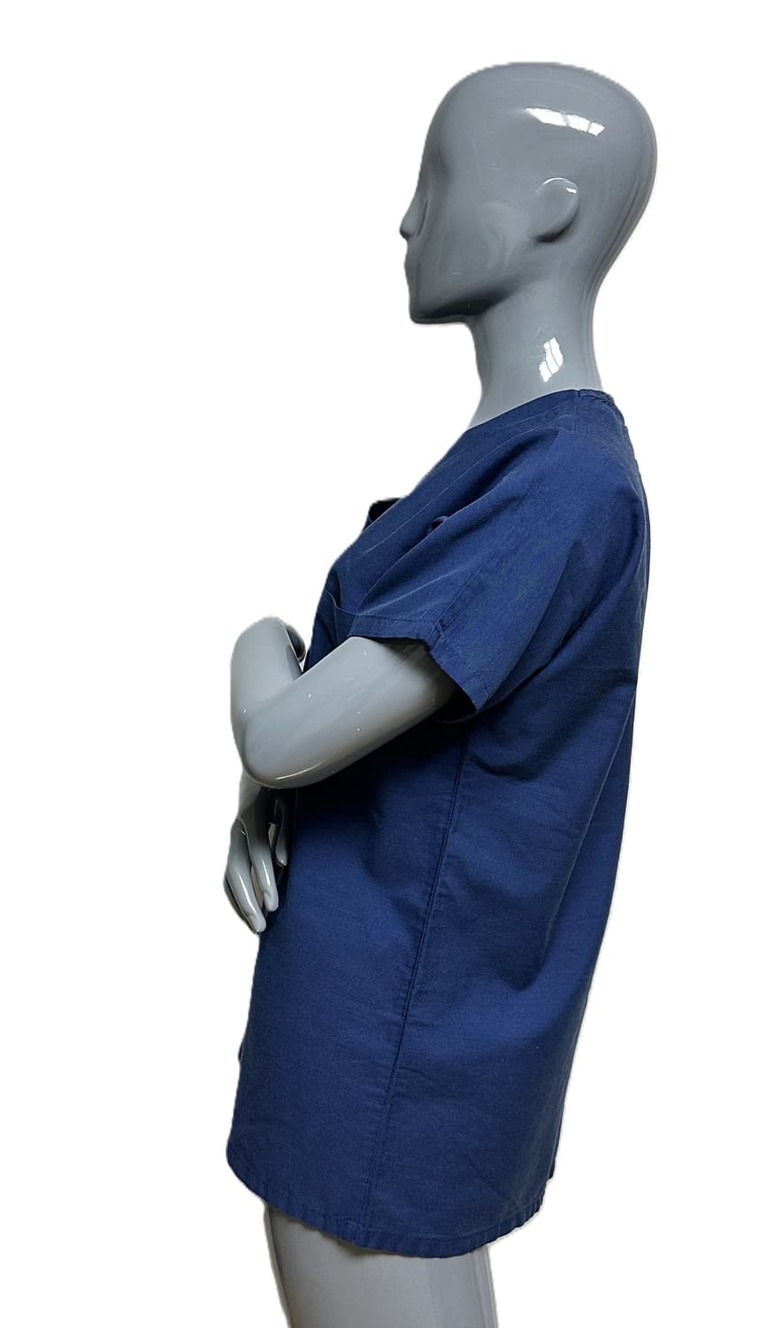 미국 미군 여군용 수술복 간호사 군의관 브이넥 반팔 티셔츠 (S) 상품이미지3