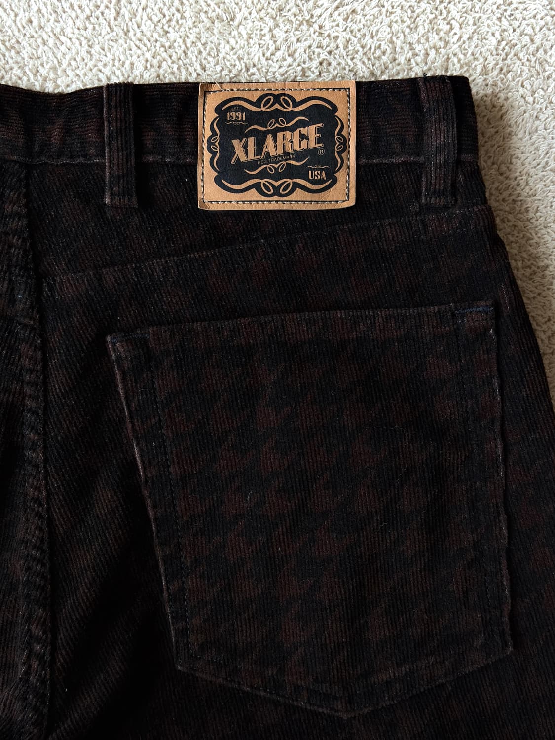 X-LARGE Made in U.S.A 하운즈투스 코듀로이 팬츠 상품이미지8