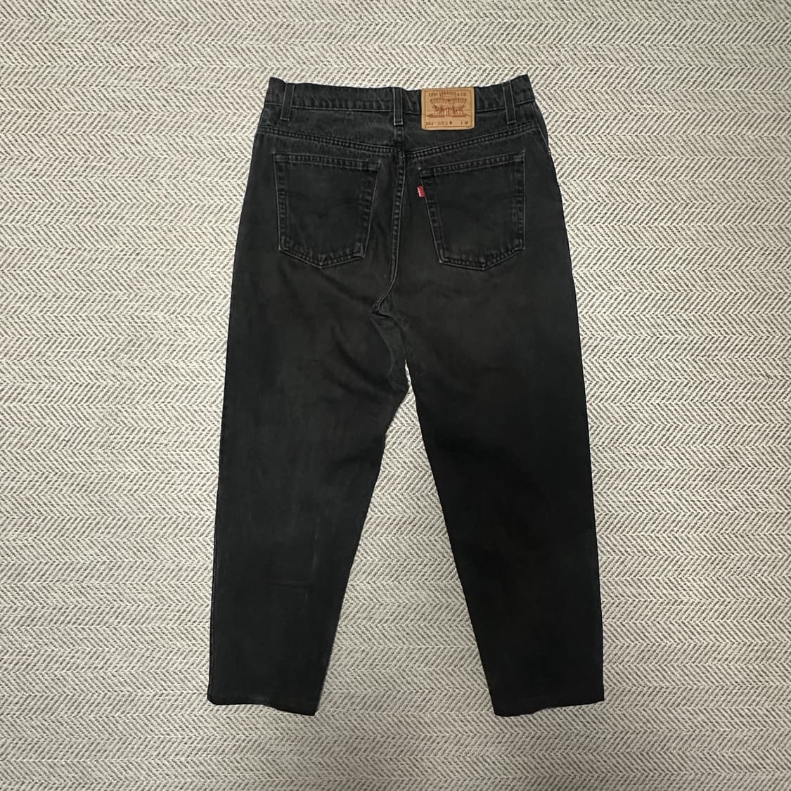 LEVI'S 551 90's usa made black denim 상품이미지2