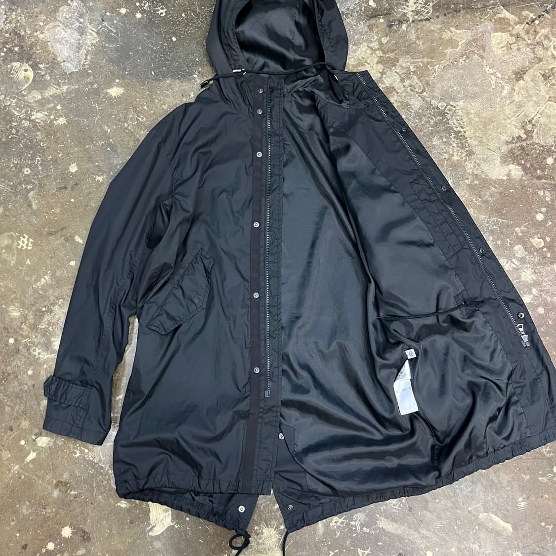 M) 유니클로 피쉬테일 자켓 바람막이 점퍼 방풍자켓 상품이미지4