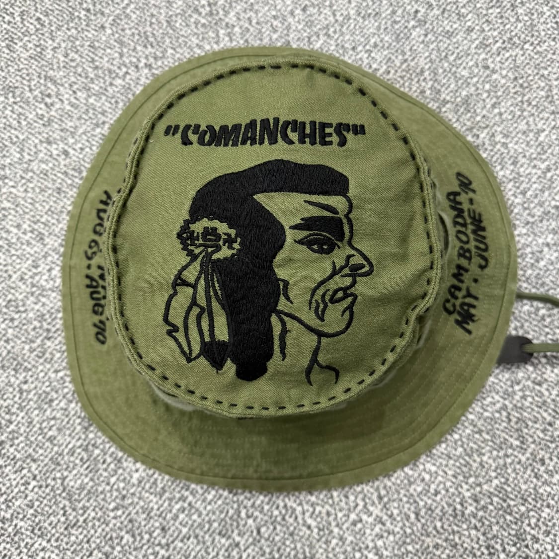 L/XL 마하리시 MAHARISHI 밀리터리 보니햇 사파리 모자 상품이미지2