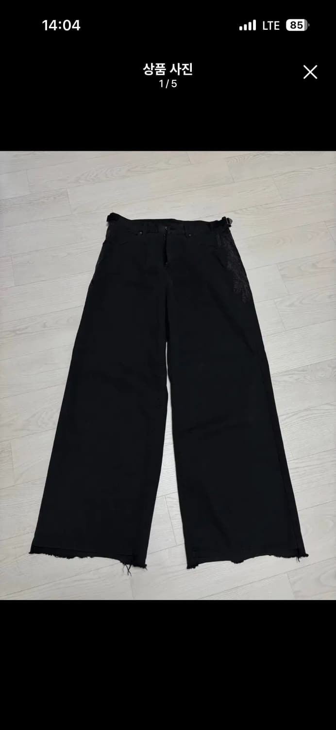 폴리테루 폴리테루 페더 고시마 팬츠 블랙 XL 4 상품이미지1