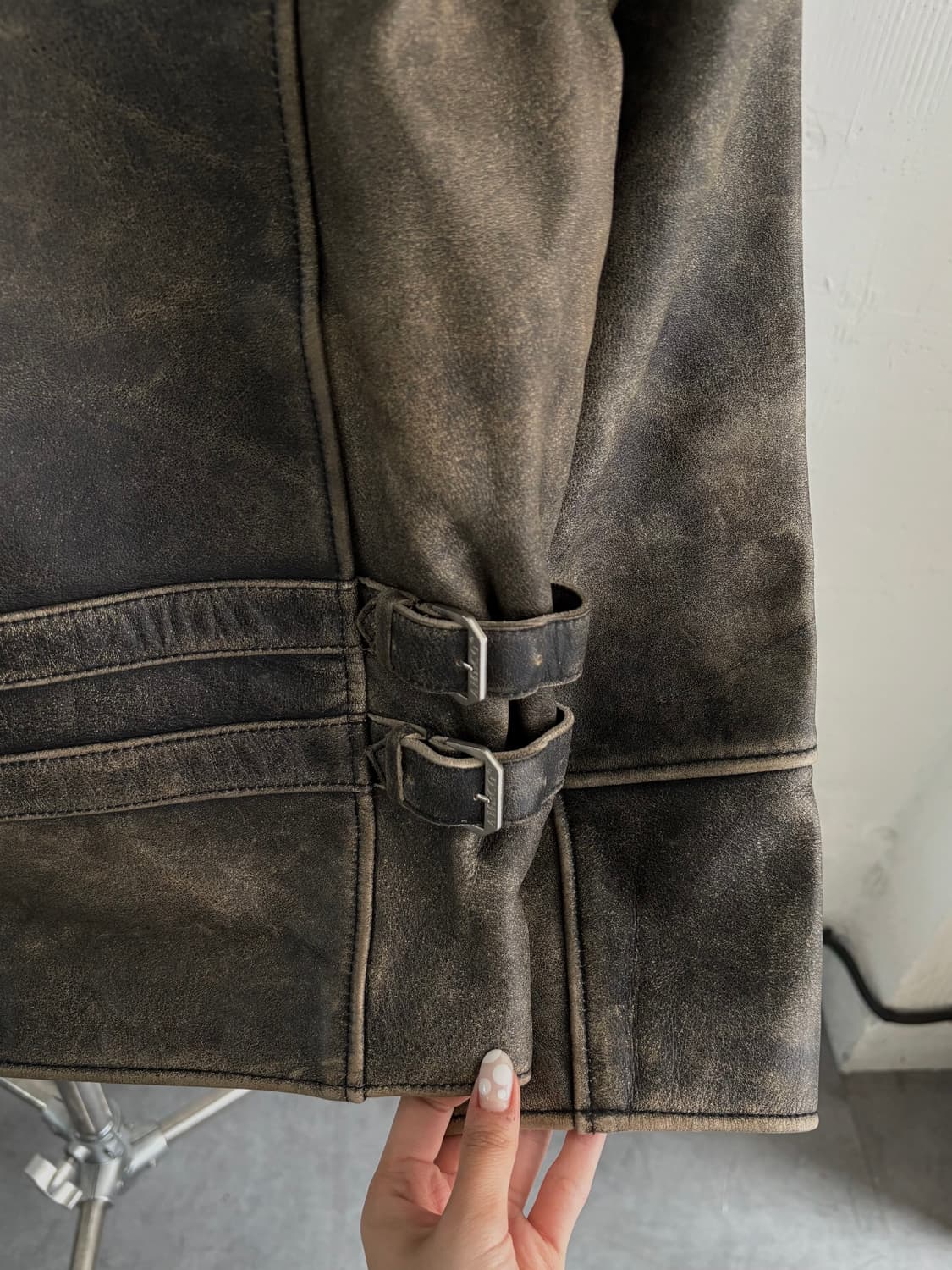 Ameco 아메코 레더 자켓 상품이미지7