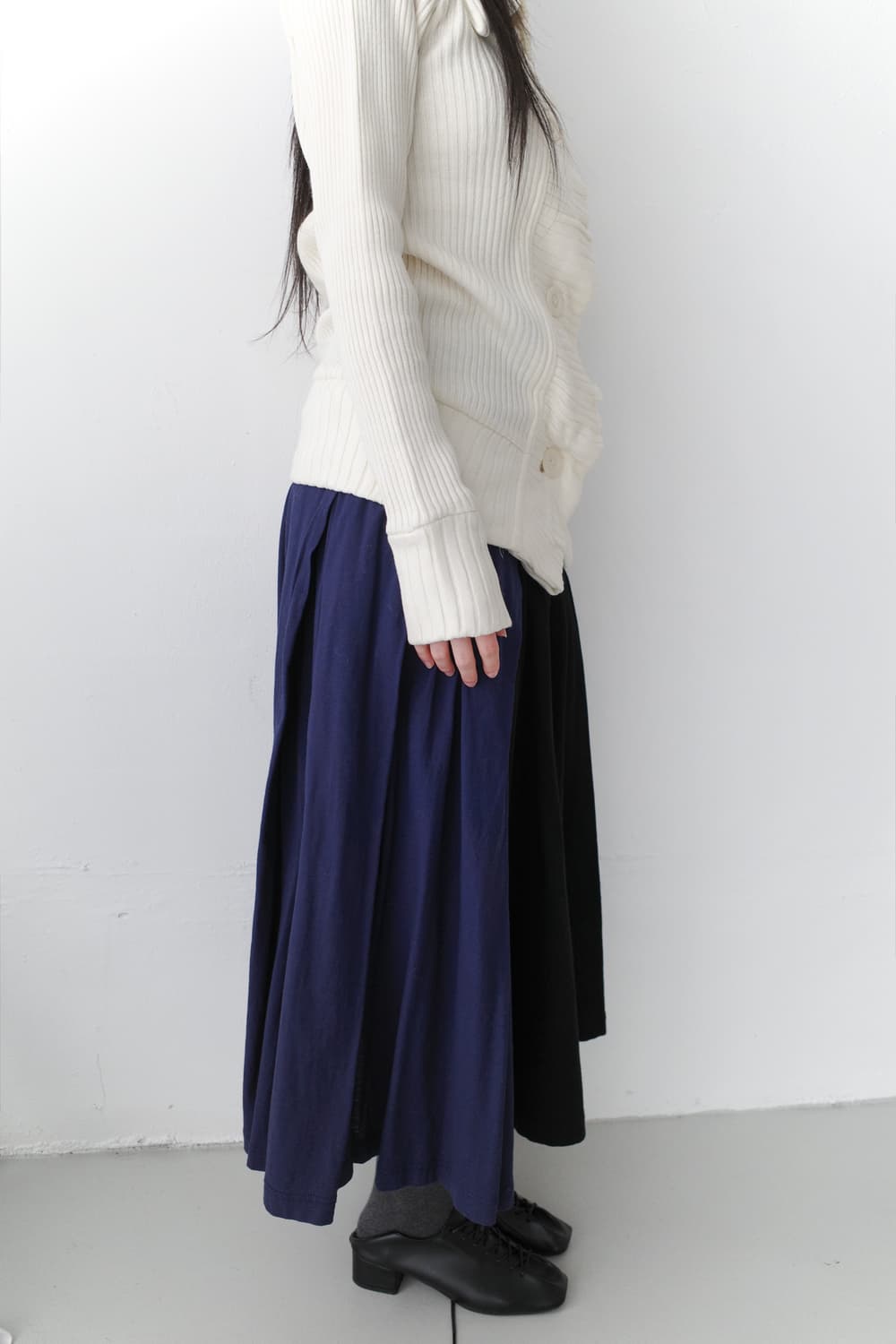 mercibeaucoup) shirring pleats skirt 상품이미지6