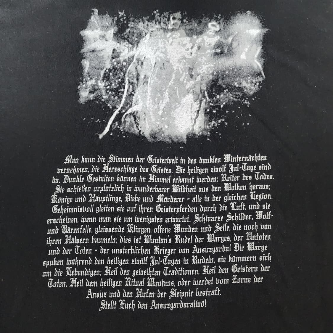 [OS] 90s 버줌 BURZUM 빈티지 밴드티 상품이미지7
