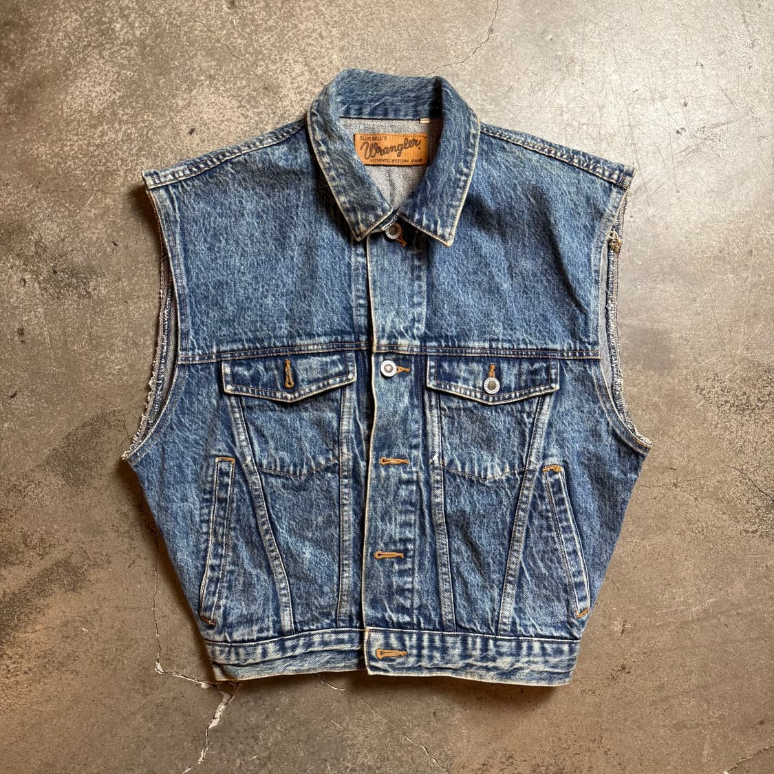 랭글러 베스트 데님 자켓 상품이미지1