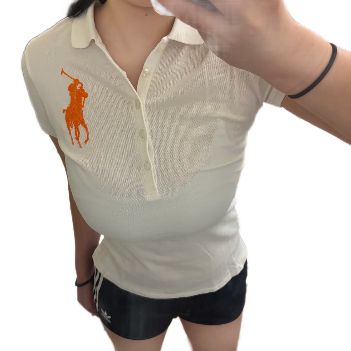 ✨[정품]폴로 랄프로렌 딱붙핏 빅포니 화이트 카라티 PK✨ 상품이미지2