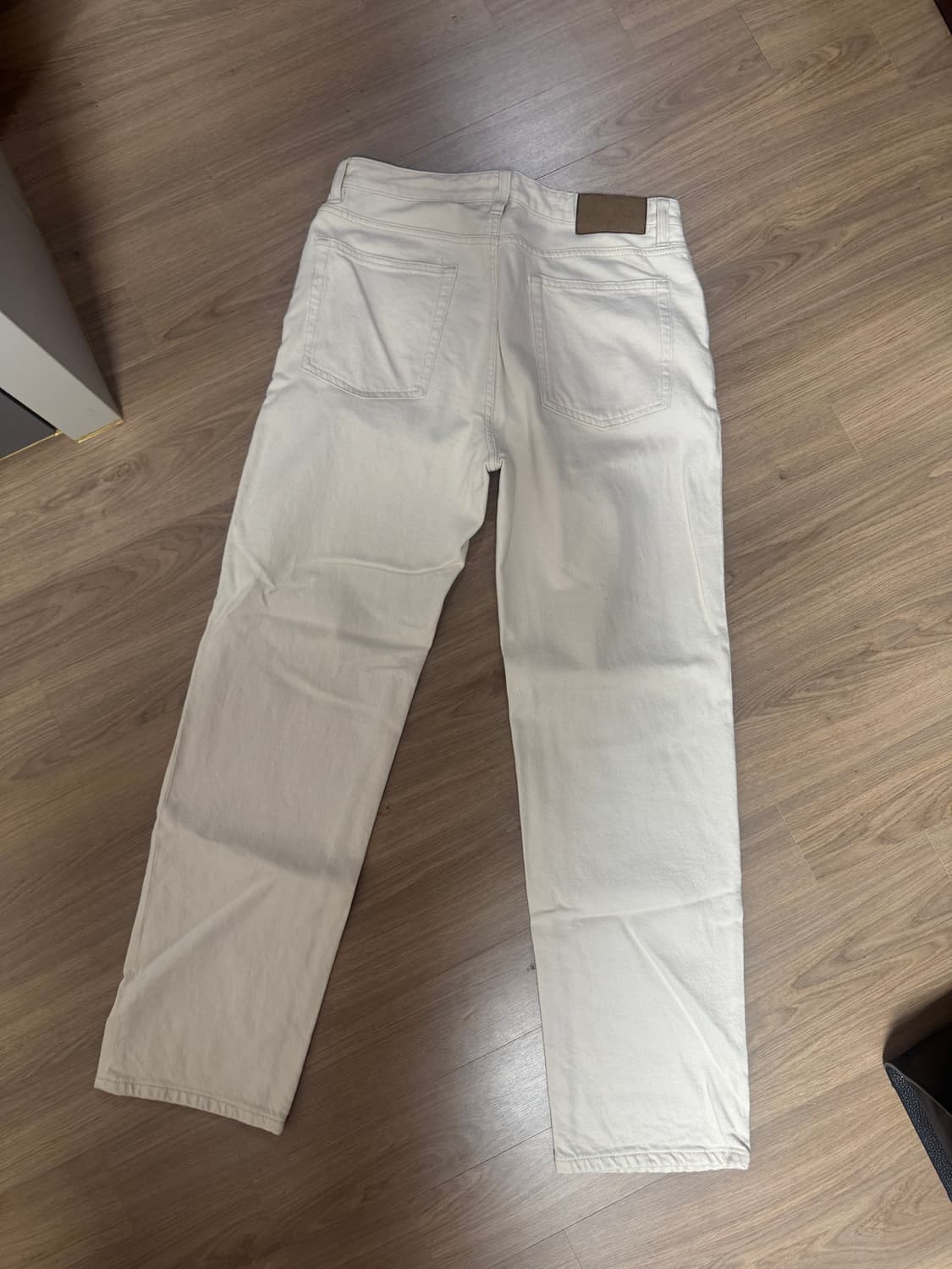 zara 자라 스트레이트핏 크림진 31사이즈 판매 상품이미지3