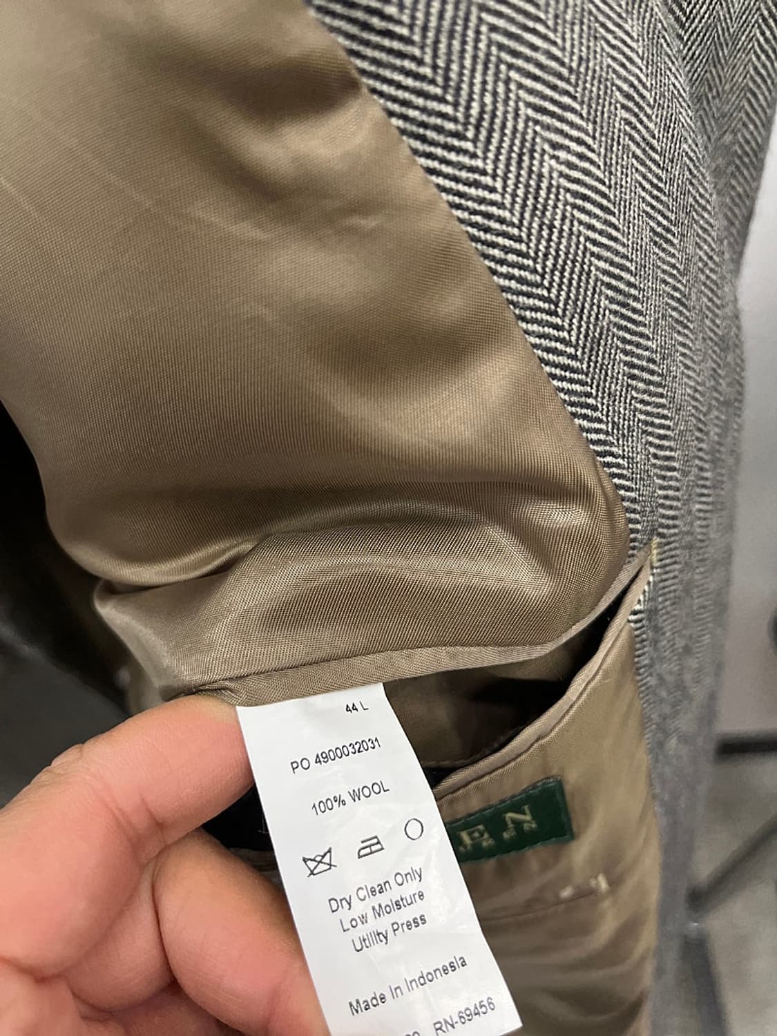 115) 랄프로렌 헤링본 자켓 상품이미지9