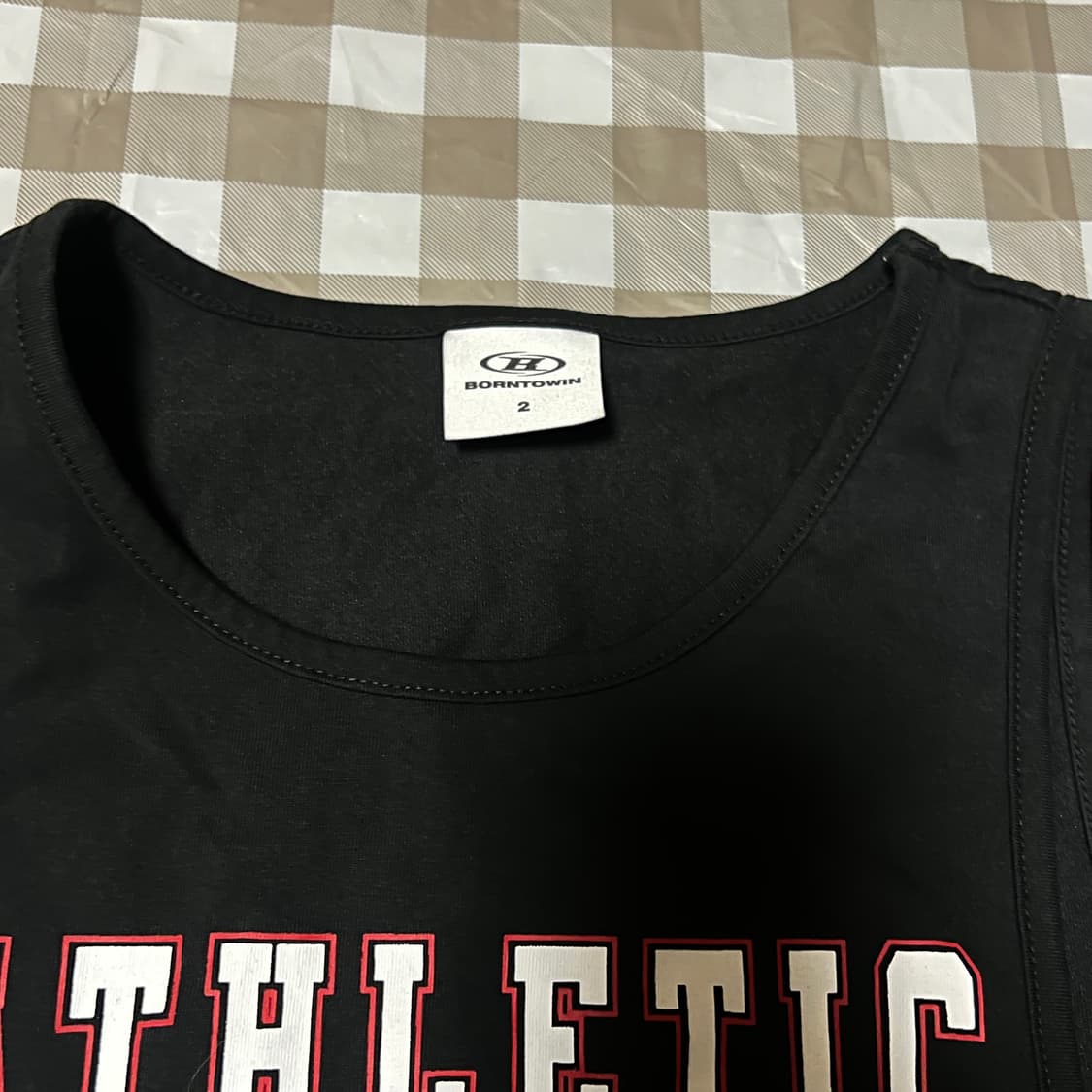 본투윈 애슬레틱 나시 2 짐웨어 민소매 조끼 트레이닝복 상품이미지2