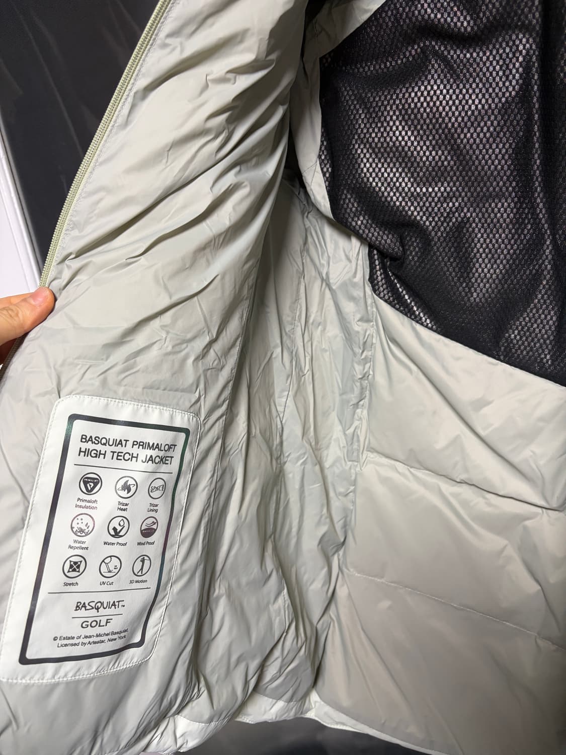 장미쉘 바스키아 골프 경량패딩(여성) 상품이미지6