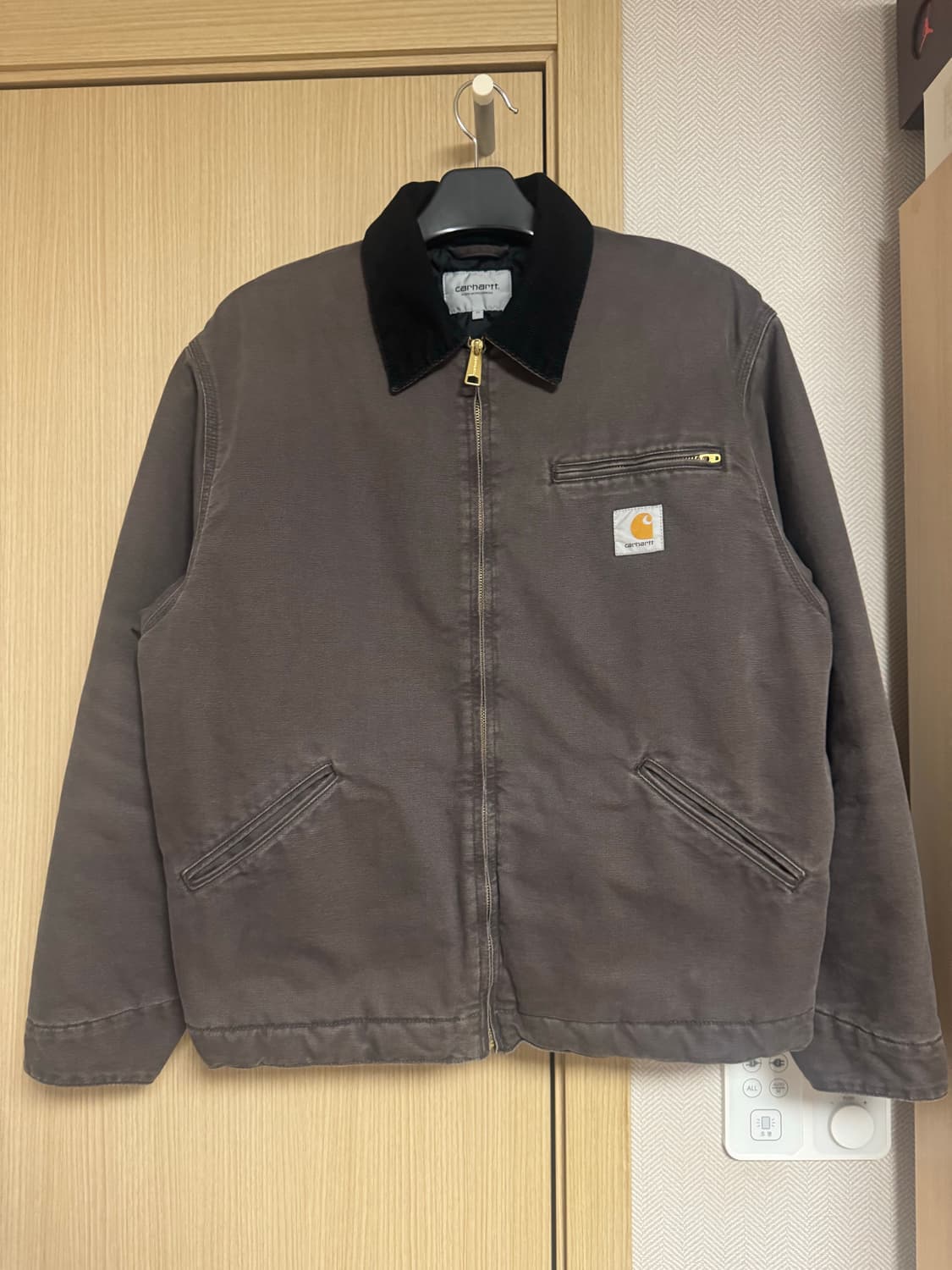 칼하트 wip 디트로이트 토바코 블랙 상품이미지1