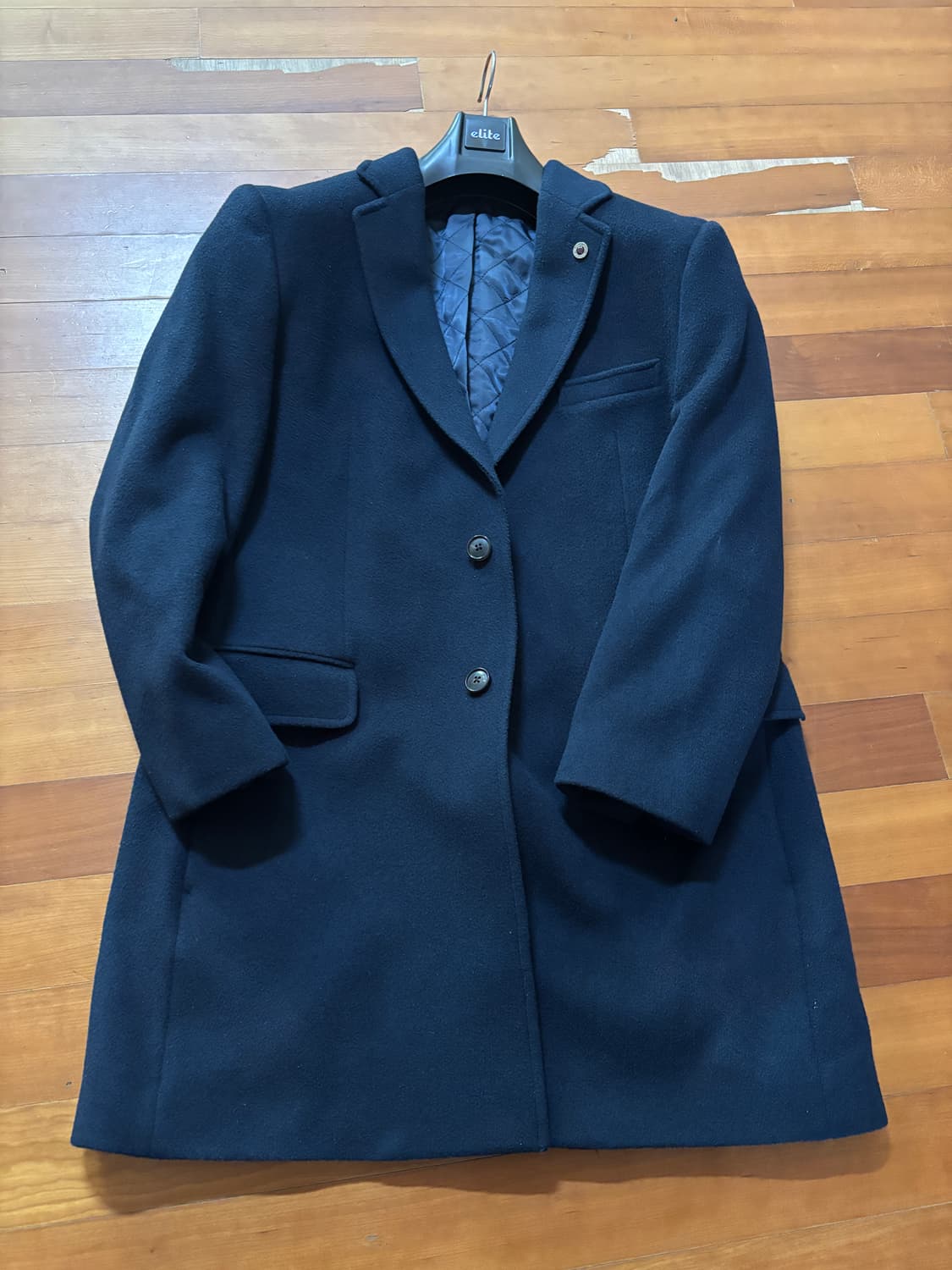 캐시미어 지크 코트 상품이미지1