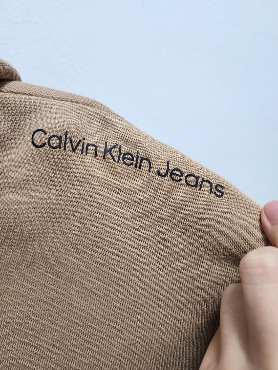 캘빈클라인 CK로고 레터링 후드티  상품이미지4