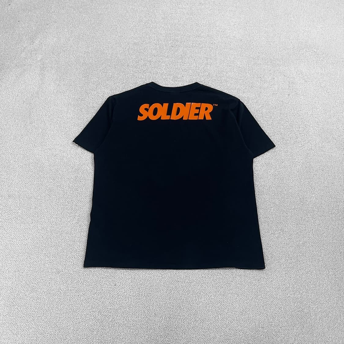 베이프 Bape 솔저 반팔 티셔츠 블랙 상품이미지2