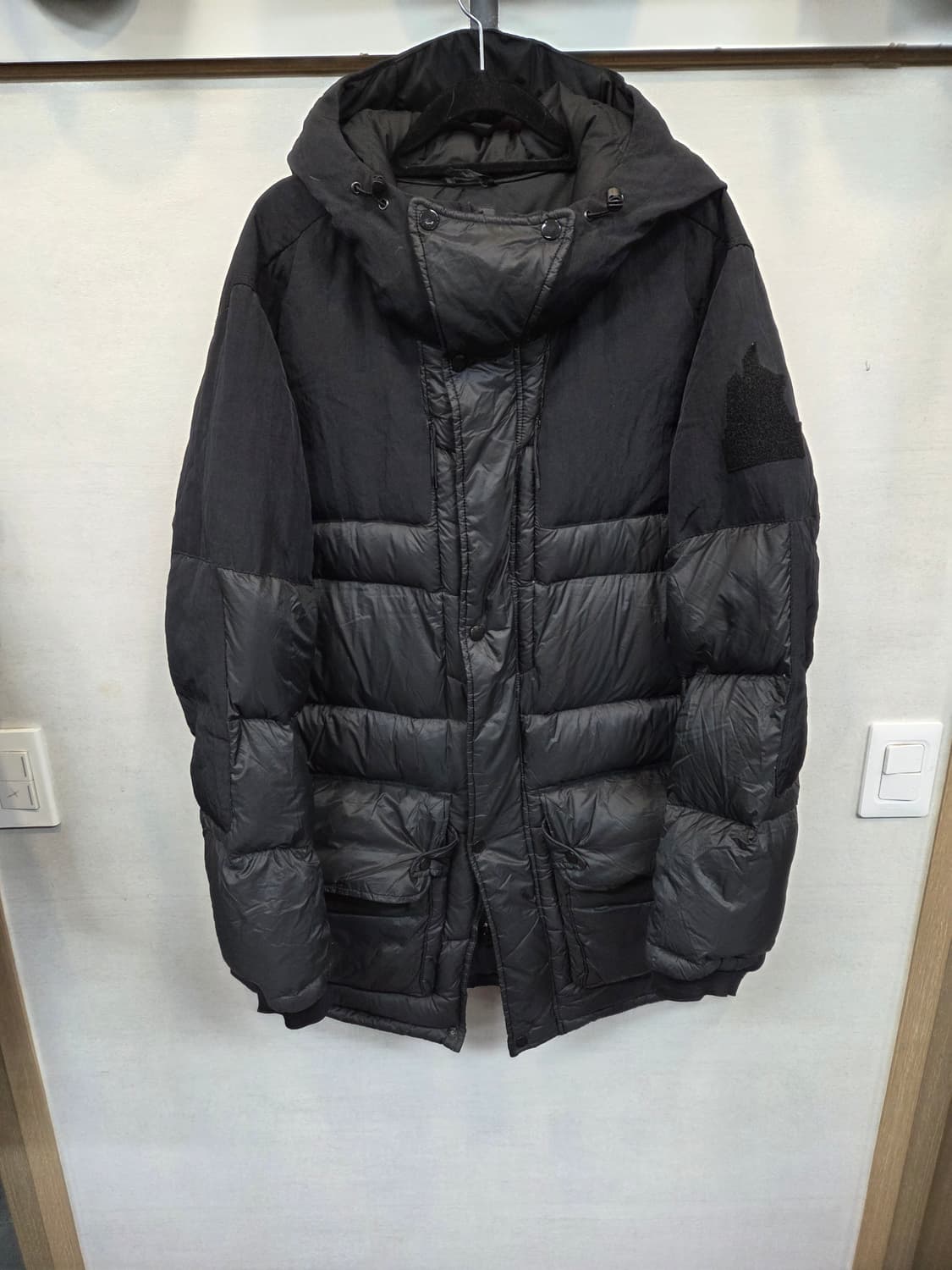 아르마니 익스체인지 다운 하프  패딩 m 상품이미지1