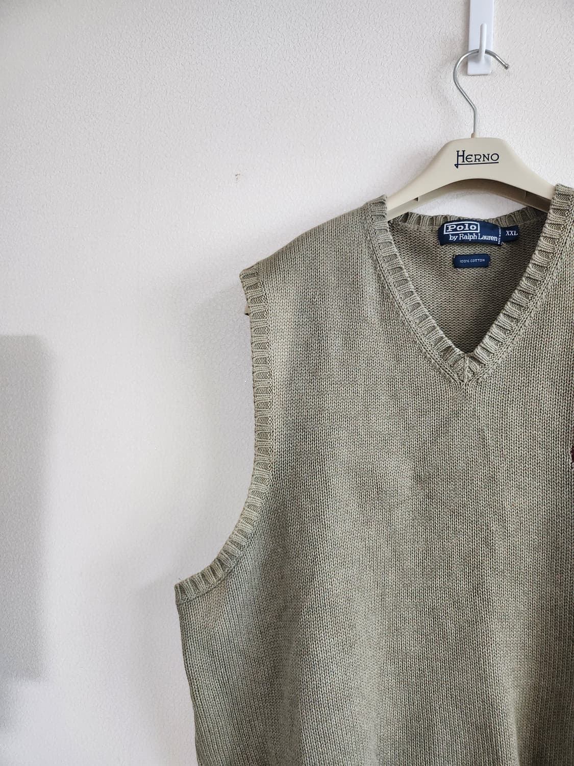 폴로랄프로렌 브이넥조끼 (XXL 상품이미지9