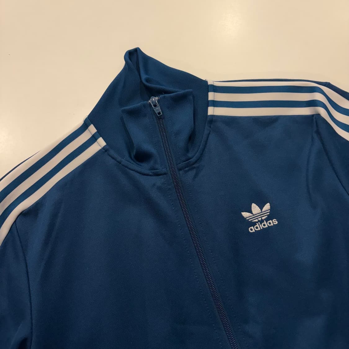 [S] 아디다스 베켄바우어 3선 트랙탑 져지 나이트 마린 D814 상품이미지3