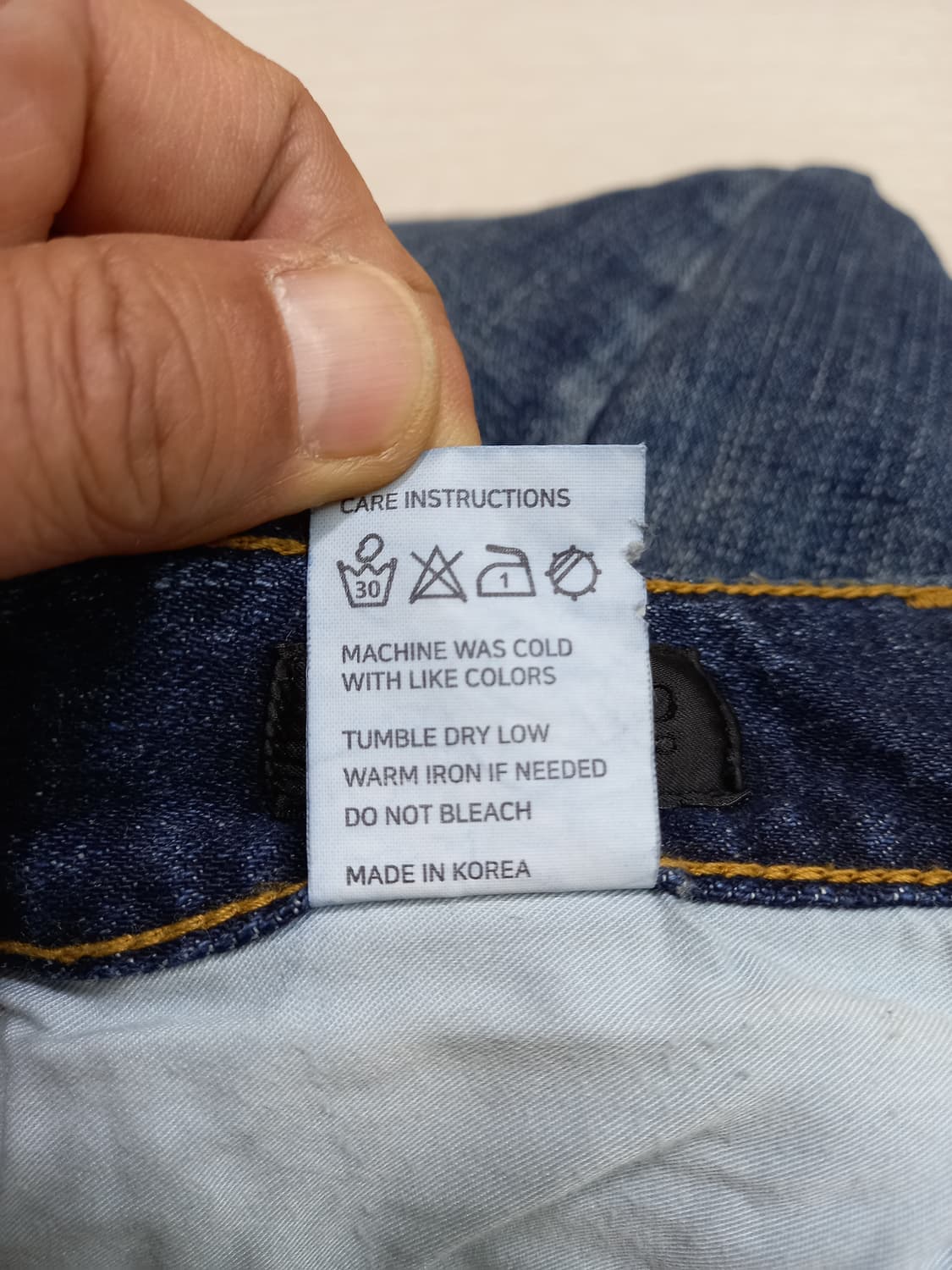 30 BRANDED Kor 워씽 스판 슬림일자진 30-221 상품이미지9