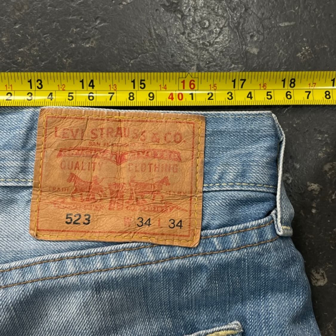 34 리바이스 523 청바지  상품이미지8