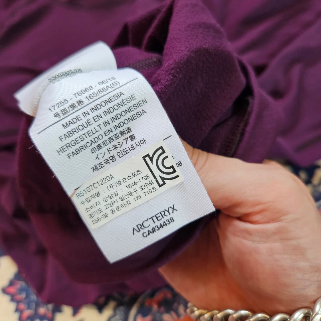 아크테릭스(Arcteryx) 버텍스 후디 기능성 러닝 스웨터  상품이미지8