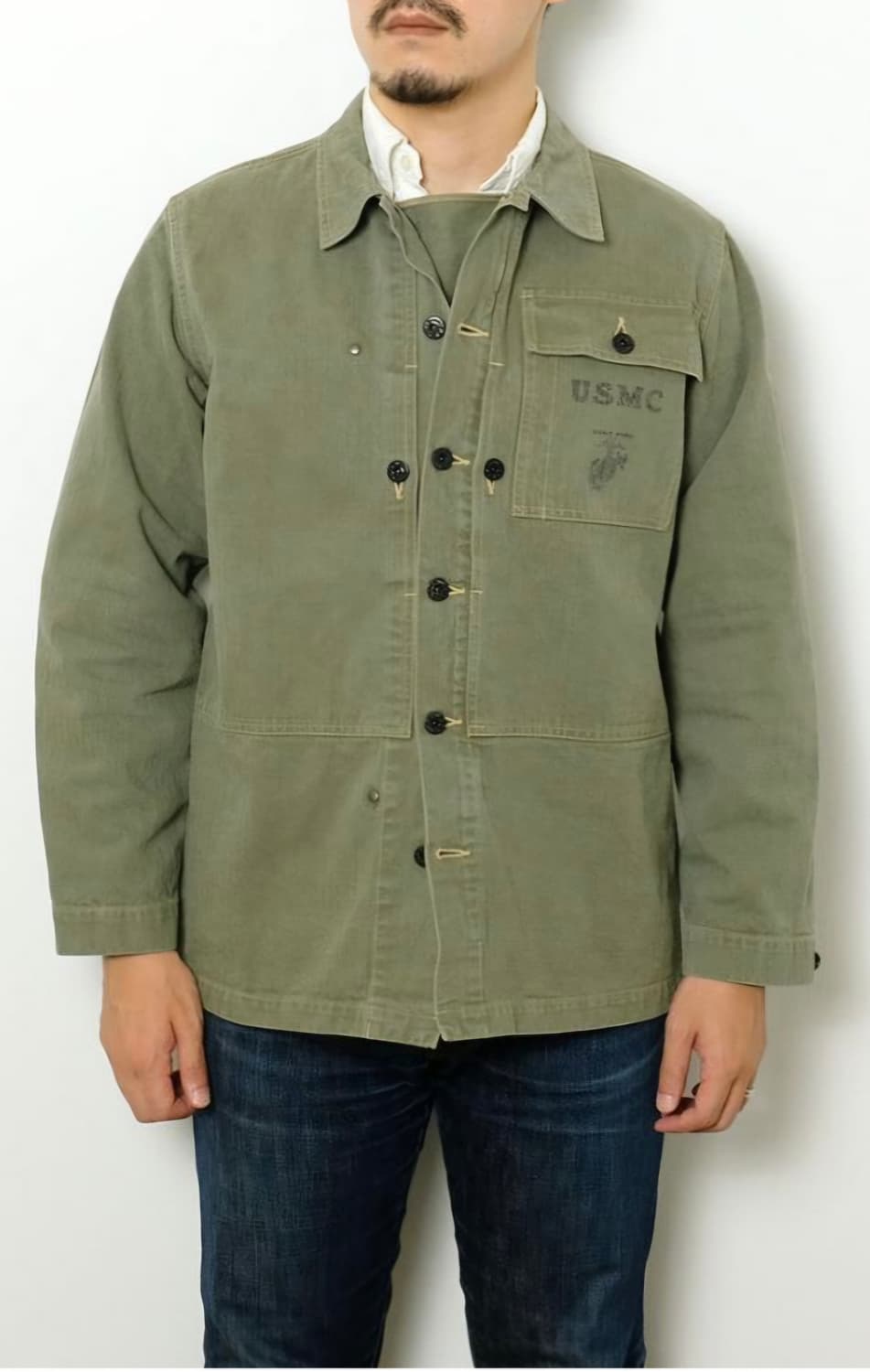 버즈릭슨 USMC M-1944 헤링본 유틸리티 자켓 (xl) 상품이미지1