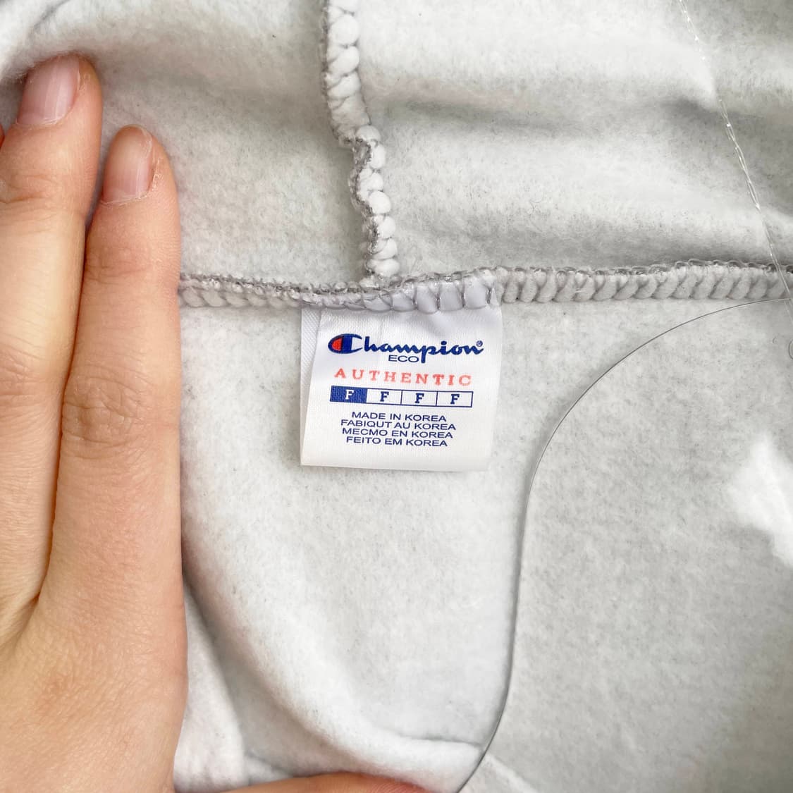 F2 챔피온 기모 후드티 M사이즈 상품이미지4