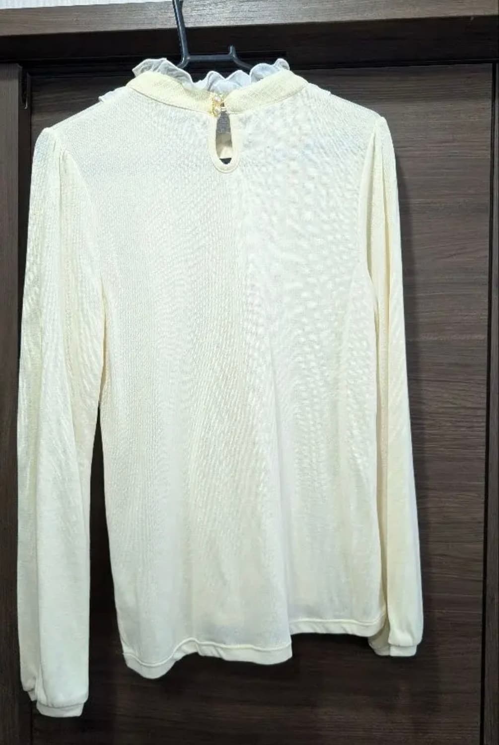 엑시즈팜 로리타 모리 아이보리 레이스블라우스 상품이미지3