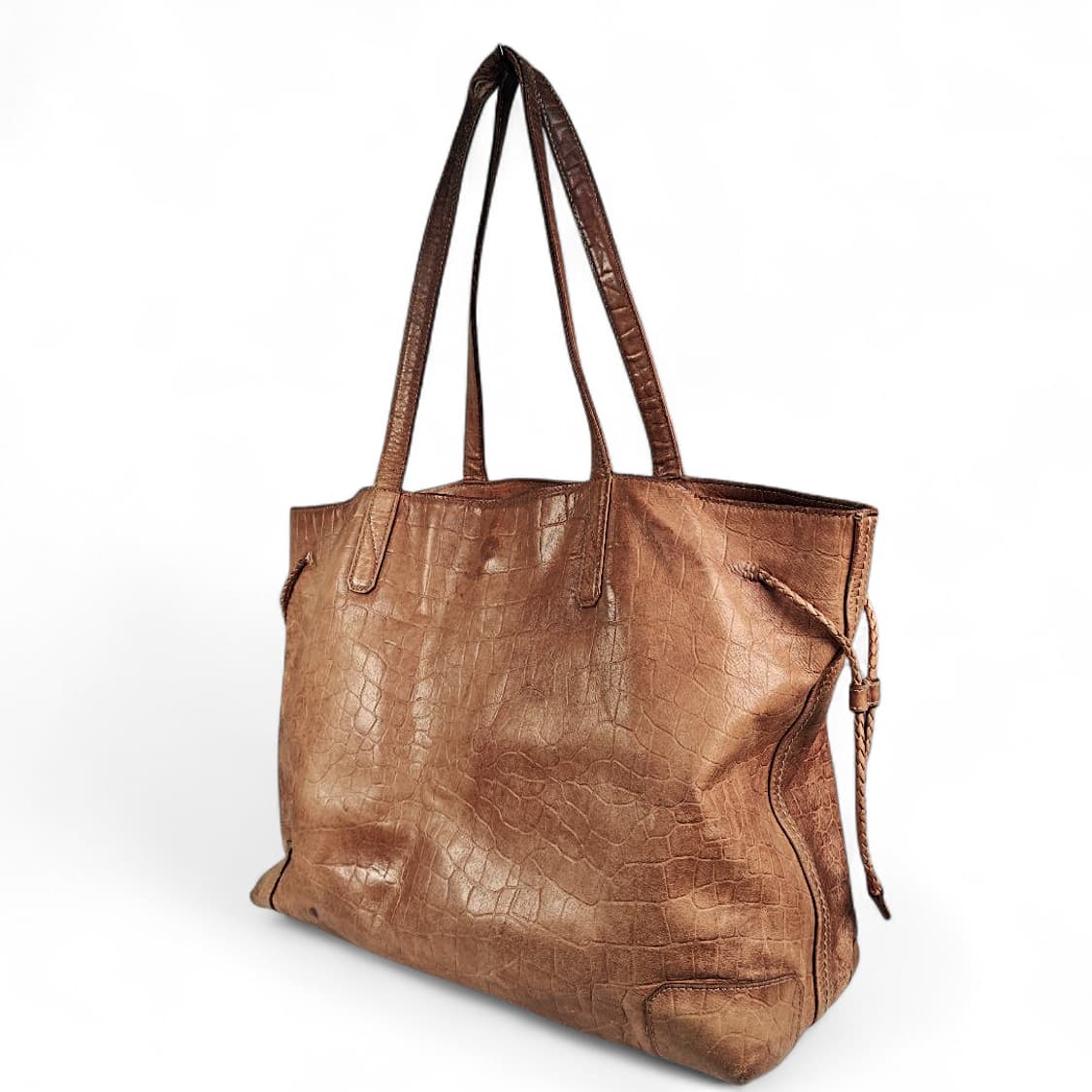 aniary 아니아리 크로크 엠보싱 빈티지가공 토트백 재패니즈 포터 상품이미지1