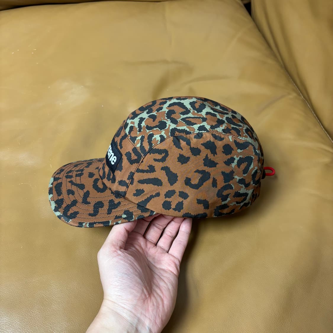 슈프림 캠프캡 모자 박스로고 고어텍스 레오파드 상품이미지5