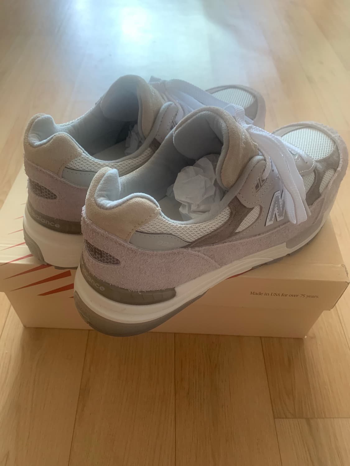 [265] 뉴발란스 992 메이드 인 USA 문락 머쉬룸 상품이미지9