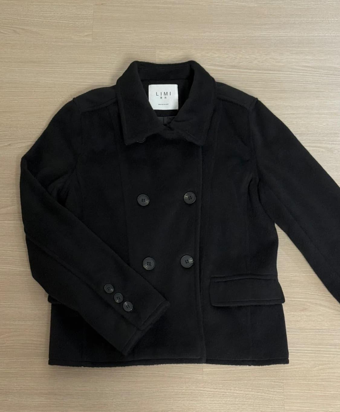 보세 숏코트 블랙 상품이미지1