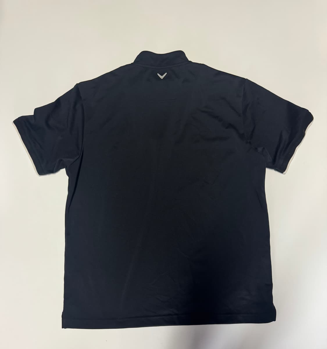 캘러웨이 골프 반집업 기능성 반팔 티셔츠 L 블랙 상품이미지2