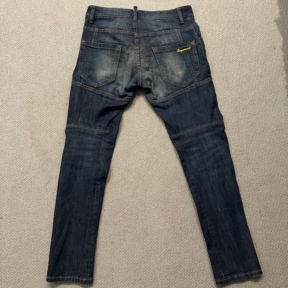 디스퀘어드 Rookie 3 레더 패치 데님  상품이미지9