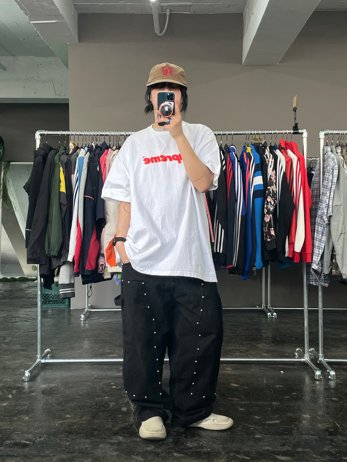 supreme 슈프림 핀라인 반팔 티셔츠(24SS) 상품이미지5
