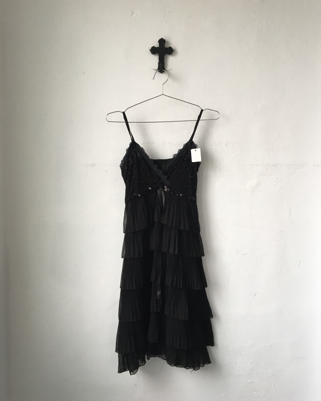 Lace point pleats layer point sleeveless 상품이미지2