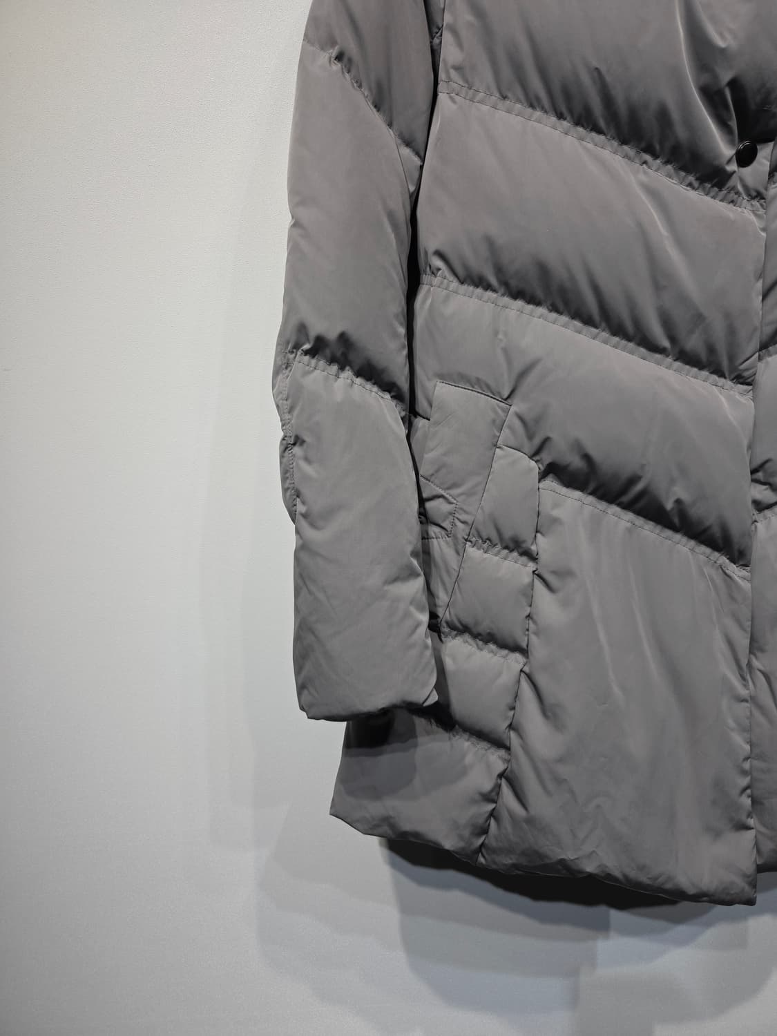 SYSTEM 시스템 하이넥 구스다운 패딩 점퍼 상품이미지5