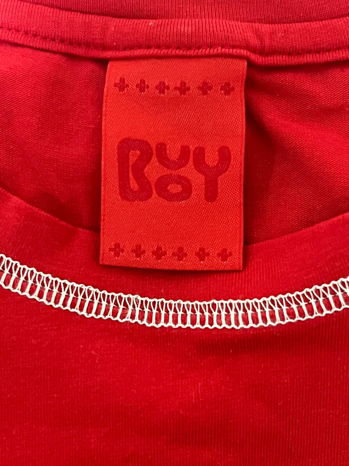 부오이 레드 트로피컬 반팔 BUOY 상품이미지2